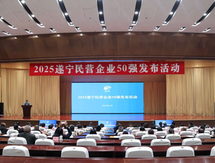 2025遂宁民营企业50强发布活动举行