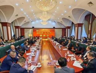 【友好交流】执行会长兼秘书长伯宏灵受邀参加驻辽省级商会及重点行业协会座谈会