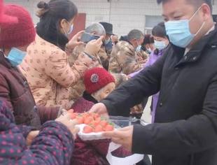 爱心慰问敬老院 传递温暖感人心——北京商丘企业商会赴观堂镇敬老院慰问