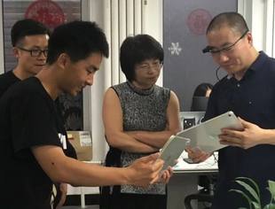 商会秘书处走访北京悉见科技有限公司