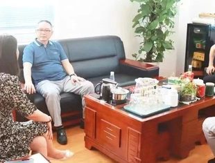 北京九江企业商会——周子涵会长一行走访调研会员企业英智科技