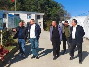 北京九江企业商会——周子涵会长一行走访九江市京瑞再生资源有限公司