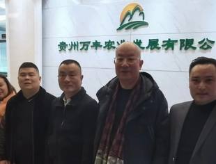 ​张虎会长一行走访副会长单位——贵州万丰农业发展有限公司