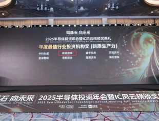 会企动态|祝贺副会长单位新鼎资本荣获中国半导体投资联盟年度半导体投资机构TOP100等六大榜单