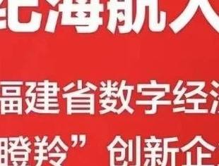 会企动态|祝贺！世纪海航荣获福建省数字经济领域“瞪羚”创新企业