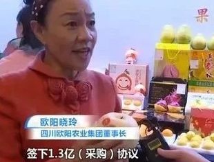 四川欧阳农业集团在“天府粮仓”精品推介中大放异彩
