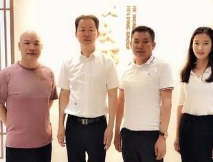 【会务动态】北京莆田企业商会会长黄文盛一行走访参观名誉会长企业单位贺天下控股集团股份有限公司