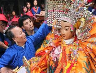 莆田元宵：（8）妈祖金身巡安布福