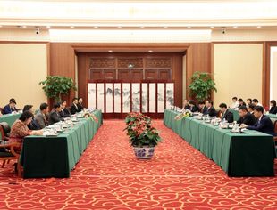 王予波会见泰国东北10府府尹代表团