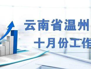 商会动态 | 云南省温州商会十月份工作月报