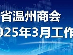 商会动态 | 云南省温州商会2025年3月工作月报
