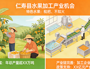 《仁寿县水果加工产业机会》