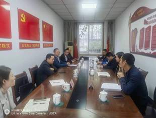 成都仁寿商会拜访仁寿县退役军人事务局