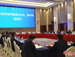 快讯 | 全国异地常德商会会长秘书长座谈会召开  谢泽敏秘书长受邀发言