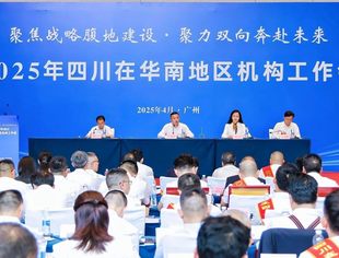 “珍惜荣誉·再创佳绩”——云南省四川商会参加“2025年四川省在华南地区机构工作会”