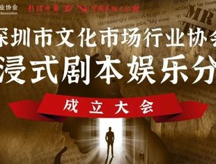 我会成立广东省首个沉浸式剧本娱乐行业组织