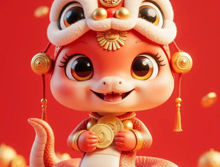 金蛇狂舞迎新春，福禄寿喜齐进门——上海市资阳商会祝大家新年快乐！