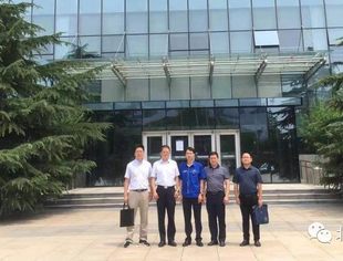 【商会动态】会长张业立陪同宿迁市驻京办事处主任崔岩走访企业