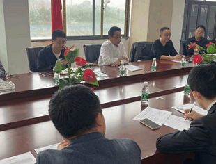 广安市工商联何治学带队走访调研广安市建筑材料商会周材分委会广安建筑设备租赁企业 ​
