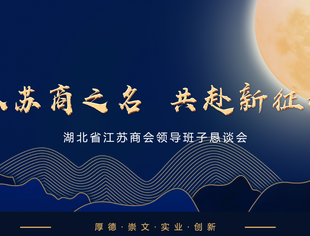 【苏悦荟】以苏商之名 共赴新征程——湖北省江苏商会召开领导班子恳谈会