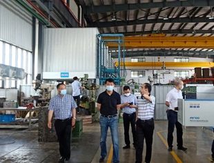 【聚力双胜】湖北省江苏商会会长李兴东一行走访湖北大有集团武汉道辰公司