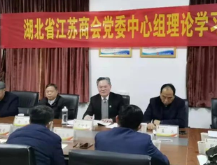 【苏商党建】湖北省江苏商会召开党委会，开展党委中心组理论学习活动 学习贯彻党的十九届五中全会精神