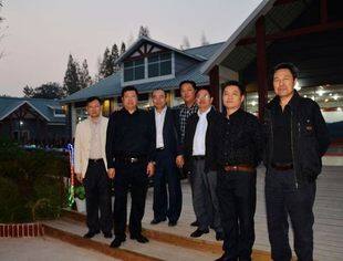 常务副会长俞卫带队走访会员并发展新会员