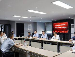 【湖北苏商】武汉市硚口区委常委、区委政法委书记徐岗一行走访调研湖北省江苏商会