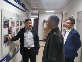 【商会通讯】山东省内蒙古商会会长韩振涛带队赴济南雅利安城市生活仓运配基地考察调研