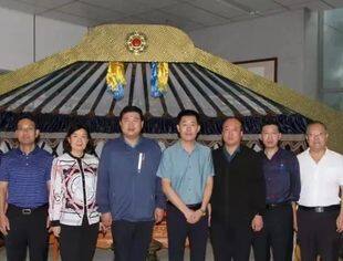 包头市白云鄂博矿区副区长白永刚一行莅临山东省内蒙古商会考察座谈