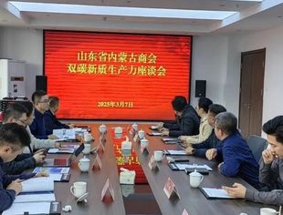【商会通讯】山东省内蒙古商会召开双碳新质生产力座谈会