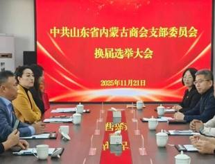 【阳光党建】中共山东省内蒙古商会支部委员会换届选举大会成功召开