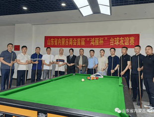 【商会动态】碰撞精彩 激活人生——山东省内蒙古商会首届“鸿雁杯”台球友谊赛圆满成功