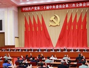 中国共产党第二十届中央委员会第三次全体会议公报
