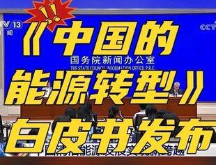 《中国的能源转型》白皮书全文