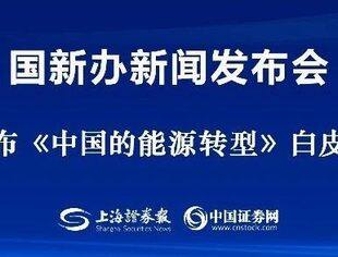国务院新闻办公室发布《中国的能源转型》白皮书