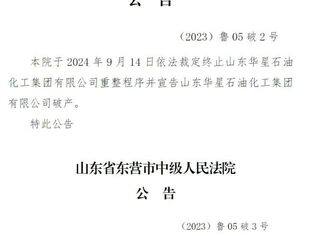 【国内资讯】不堪重负!两家山东地炼企业相继破产