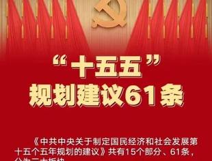 一图速览！“十五五”规划建议61条