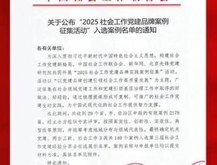 【会长动态】喜报丨常务会长单位万达集团党建品牌案例成功入选2025全国党建品牌优秀实践案例