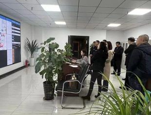 【达商简讯】北京达州企业商会会长高小离带队走访副会长许宗先单位--达州京环环境服务有限公司