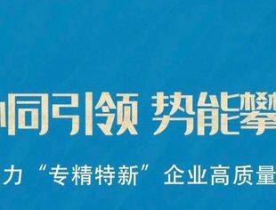 【报名邀请】“专精特新”企业高质量发展论坛将于12月6日举行