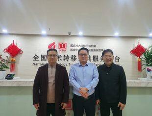 商会一行深入理事单位八月瓜科技，探讨科创服务与合作