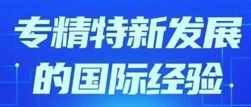 他山之石：专精特新发展的国际经验