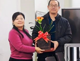 商会领导走访乐氏科技 共话新春发展新蓝图