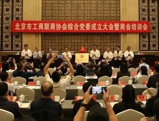 商会党支部书记隗建华当选综合党委委员