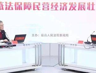 人民法院如何服务民营企业？这场访谈释放重磅信号