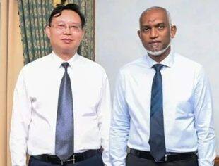 商会副会长曹德标拜会马尔代夫总统穆伊兹