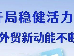 数读中国 | 开局稳健活力足 我国外贸新动能不断壮大