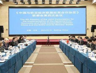 《中国与欧亚经济联盟经贸合作协定》联委会第四次会议在北京召开