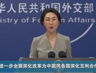 外交部：进一步全面深化改革为中国同各国深化互利合作提供新机遇